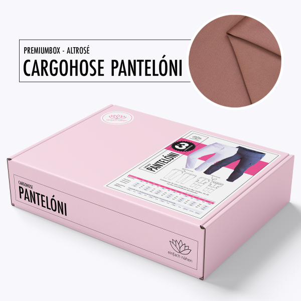 Premiumbox für die Cargohose Pantelóni | einfach nähen lernen