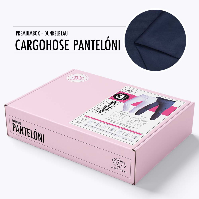 Premiumbox Cargohose Panteloni dunkelblau