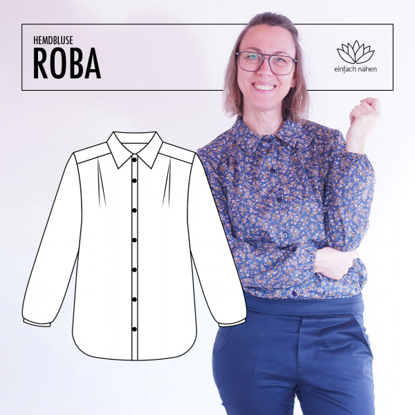Nähprojekte Hemdbluse Róba | einfach nähen lernen