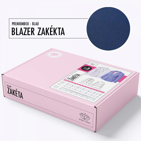 Premiumbox Blazer Zakéta | einfach nähen lernen